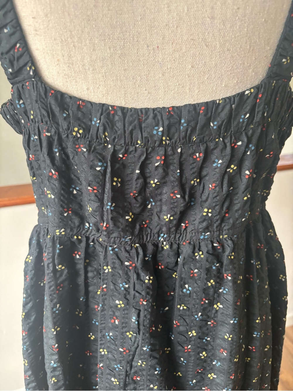 Marc by Marc Jacobs Seersucker Babydoll Dress - Picture 6 of 10